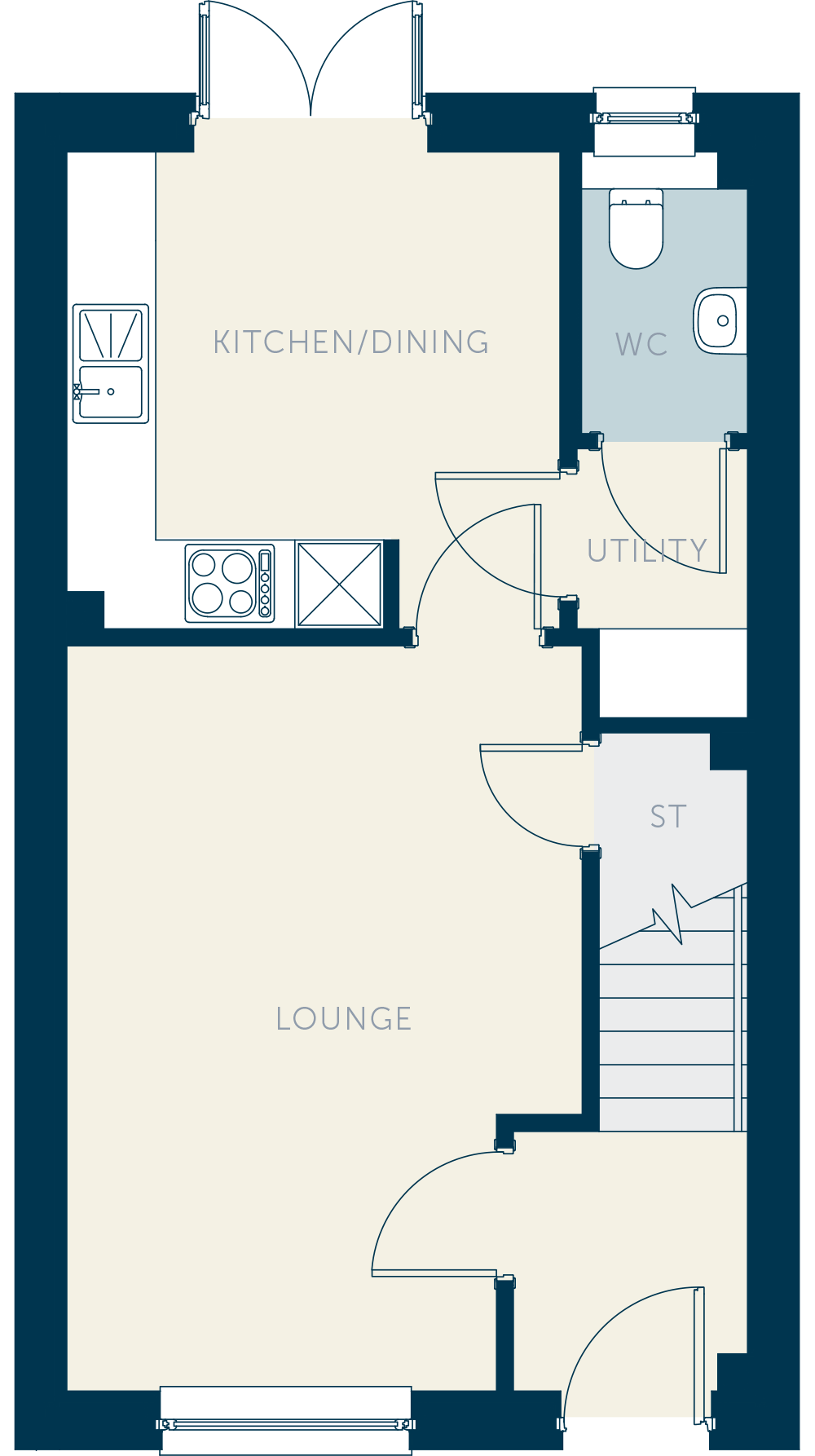 Cameron End Ground plan new